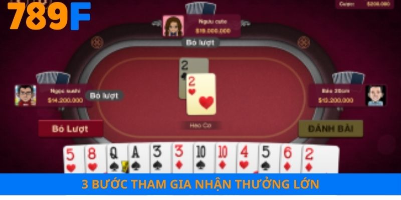 3 bước tham gia nhận thưởng lớn